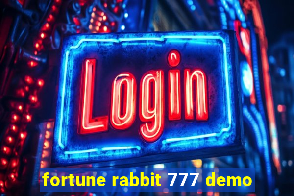 fortune rabbit 777 demo